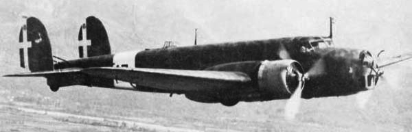 Бомбардировщик Fiat BR.20 Cicogna