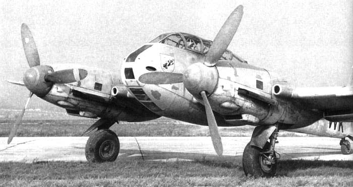 Истребитель Messerschmitt Me.410 Hornisse