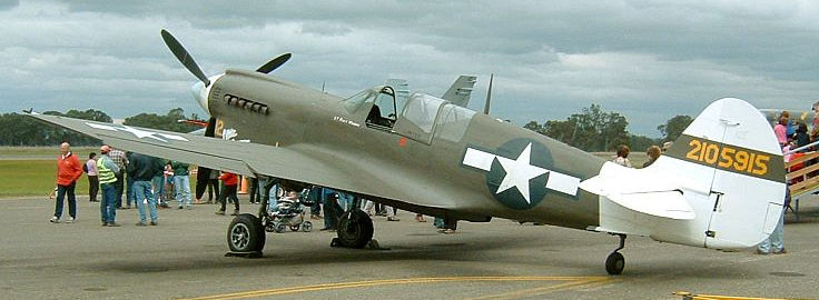 Истребитель Curtiss P-40 Warhawk/ Tomahawk/ Kittyhawk