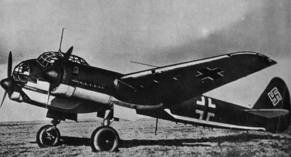 Дальний разведчик Junkers Ju-88А