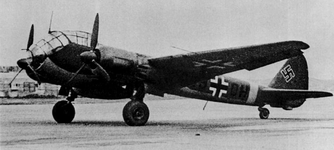 Дальний разведчик Junkers Ju-88B
