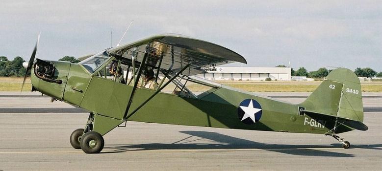 Ближний разведчик-корректировщик Piper L-4 «Grasshopper»
