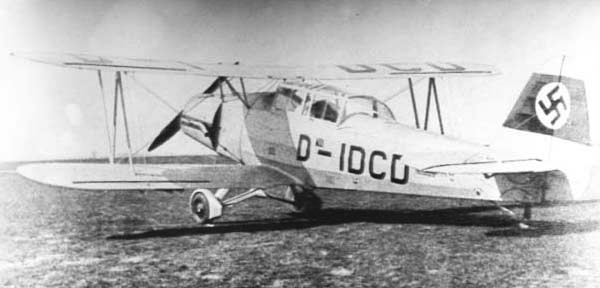 Учебно-тренировочный самолет Gotha Go-145В