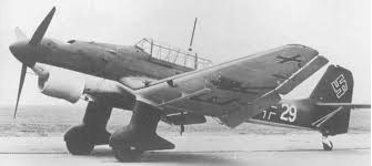 Учебно-тренировочный самолет  Junkers Ju-87H Stuka