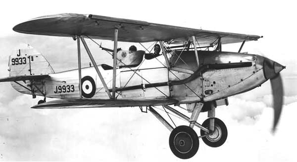 Бомбардировщик Hawker Hart