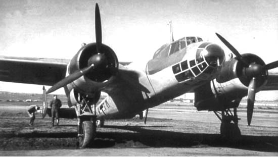 Разведчик Dornier Do-17 P-1