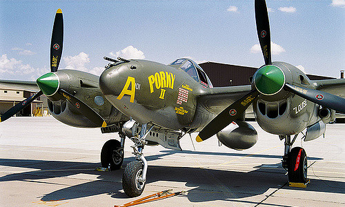 Истребитель Lockheed P-38J