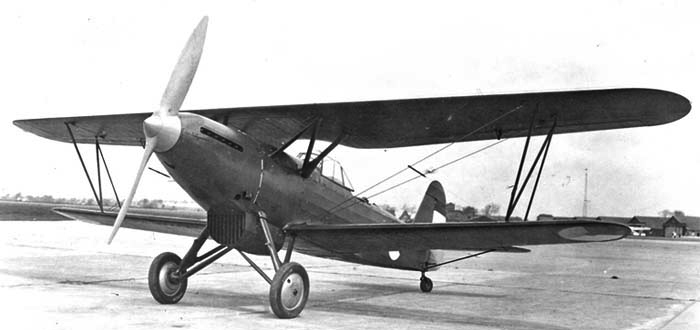 Ближний разведчик Fokker CХ c двигателем Kestrel