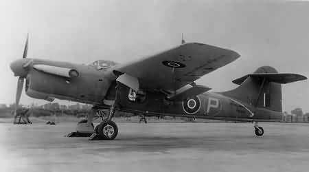 Торпедоносец Fairey Barracuda Mk-V