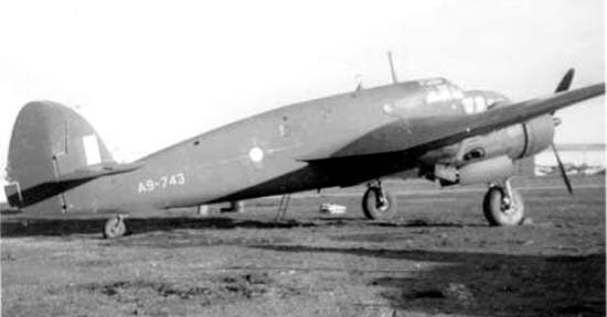 Транспортный самолет DAP Beaufort  Mk-IX