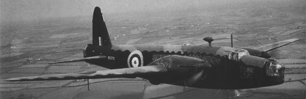 Средний бомбардировщик Vickers Wellingto Mk-II