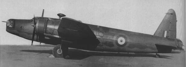 Бомбардировщик Vickers Wellington Mk-IV