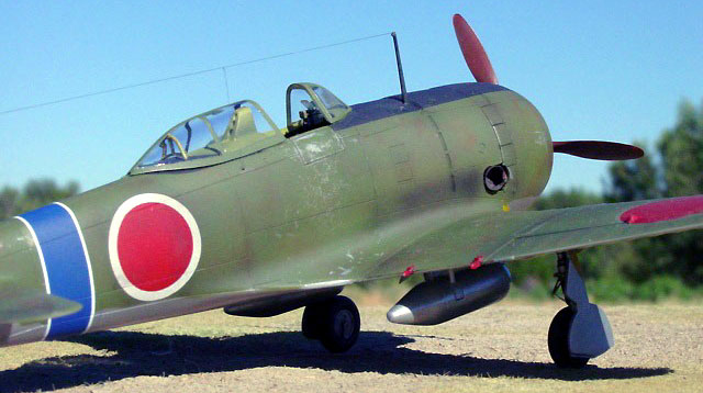 Истребитель Nakajima Ki-44 Shoki