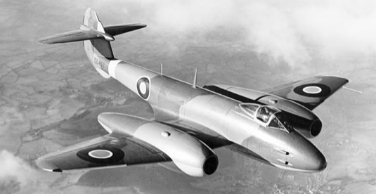 Реактивный истребитель Gloster Meteor F.Mk-III. (G.41C)