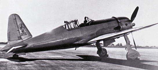 Истребитель Vultee P-66 Vanguard