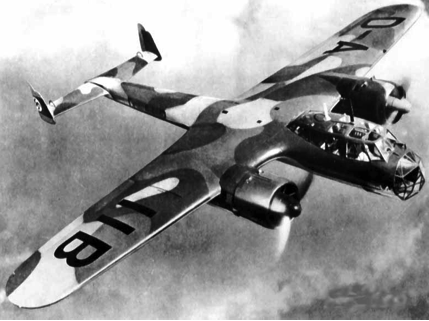 Pазведчик-бомбардировщик Dornier Do-215В