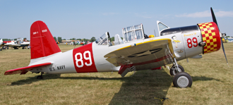 Учебно-тренировочный самолет Vultee BT-13 Valiant