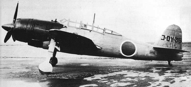 Палубный бомбардировщик Yokosuka Suisei - D-4Y3