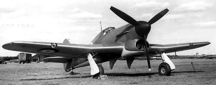 Истребитель Hawker Typhoon Mk-IA
