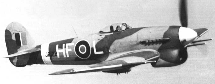 Истребитель Hawker Typhoon Mk.IB