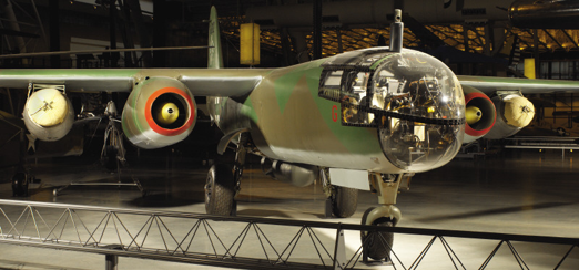 Реактивный бомбардировщик Arado Ar. 234-В с реактивными ускорителями взлета