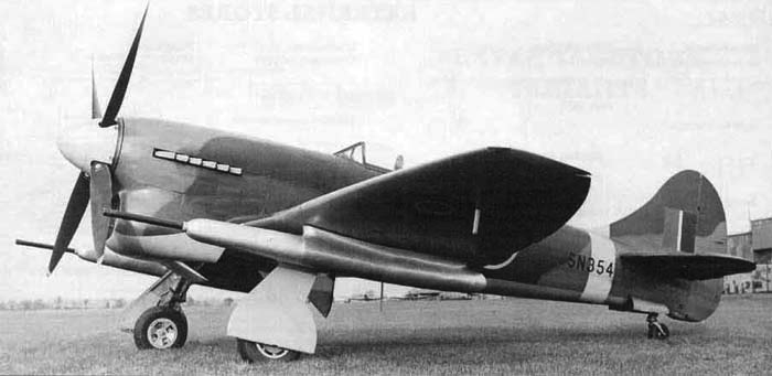 Истребитель Hawker Tempest Mk-V