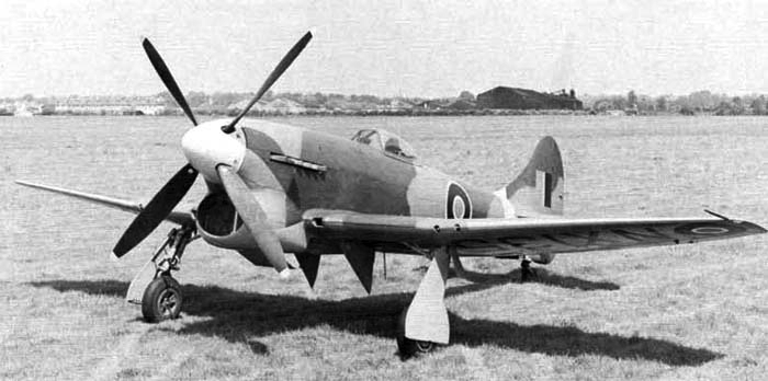 Истребитель Hawker Tempest Mk-VI