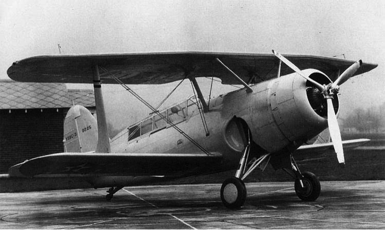 Палубный бомбардировщик Curtiss Helldiver - XSBC-3