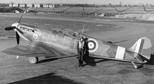 Истребитель Supermarine Spitfire Mk-II