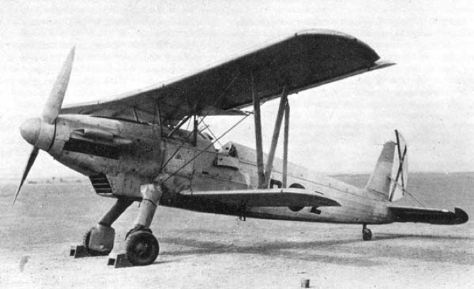 Истребитель Arado Ar.66f