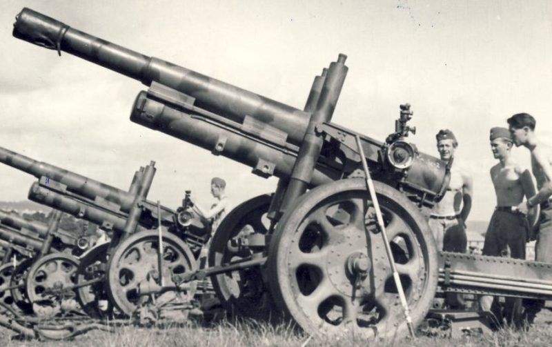 Гаубица Bofors 15-cm m/39