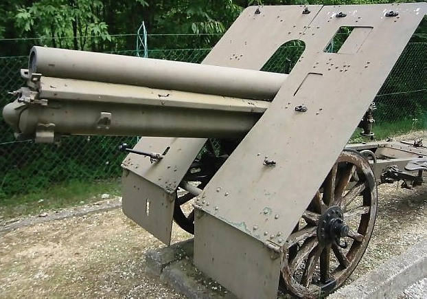 Горная пушка «10-cm Gebirgskanone M. 16».