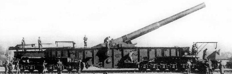 Железнодорожное орудие BL-13,5 inch / 45 Mk-V