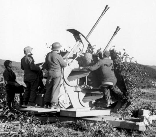 Зенитная пушка 3,7-cm Flakzwilling 43