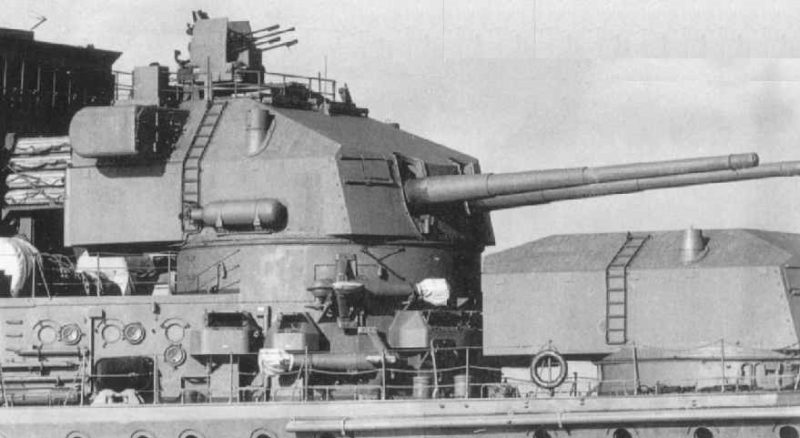 Орудие 20.3-cm/60 SK C/34 корабельный вариант