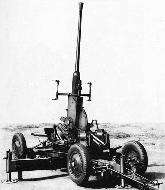 40-мм зенитная пушка М-1 «Bofors».