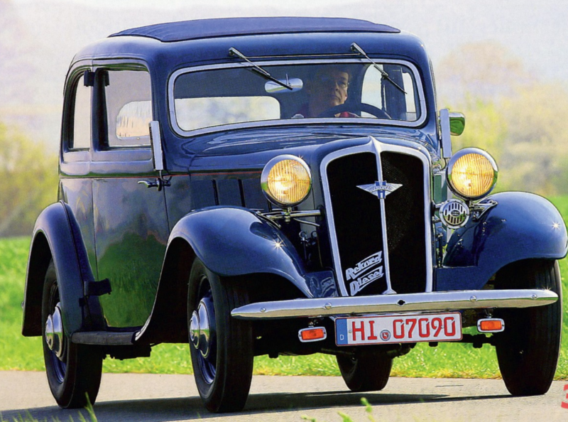 Автомобиль Hanomag Rekord Diesel (Typе D-19)