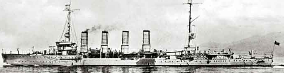 Легкий крейсер «Taranto» до модернизации