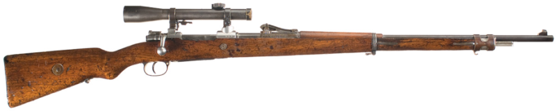 Винтовка Mauser Gew. 98 с оптическим прицелом