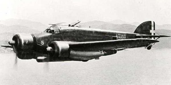 Бомбардировщик SM.79 Sparviero