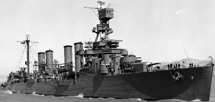 Легкий крейсер «Raleigh» (CL-7)