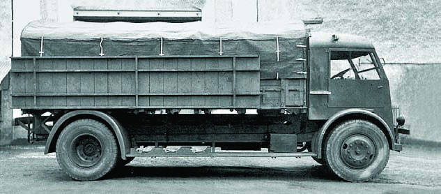 Безкапотный грузовик Panhard-Levassor К-125