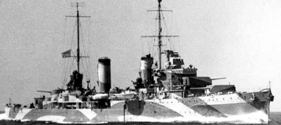 Легкий крейсер «Perth» (Amphion)