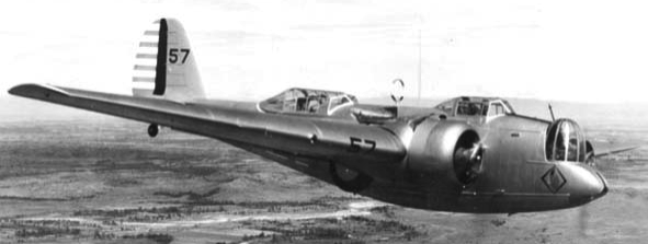 Бомбардировщик Martin B-10B
