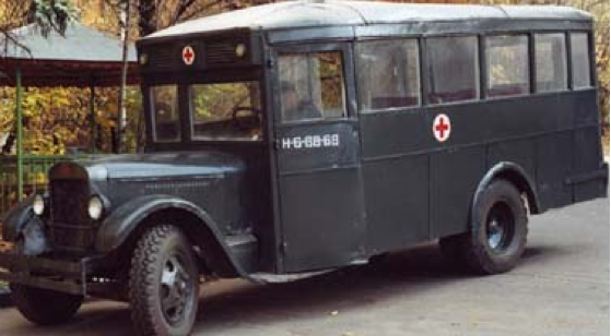 Санитарный автобус на базе ЗиС-11