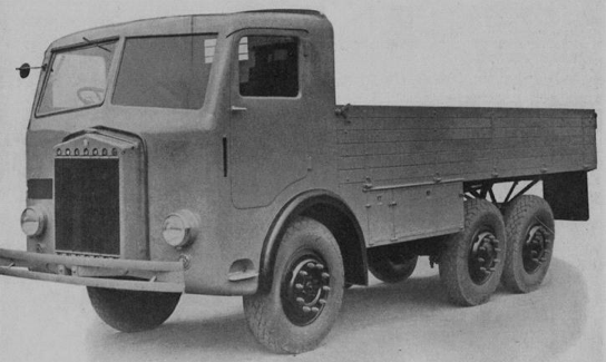 Бортовой грузовик Tatra-85/91