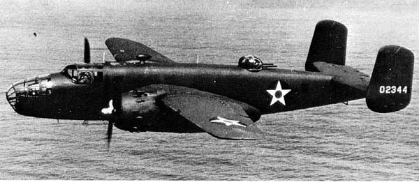 Бомбардировщик Mitchell B-25В