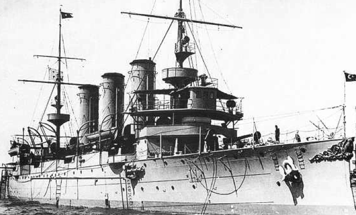 Бронепалубный крейсер «Hamidiye»