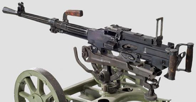 Cтанковый пулемет СГ-43 без щита