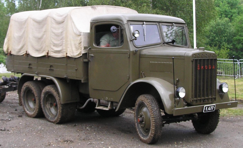 Бортовой грузовик Skoda-6L